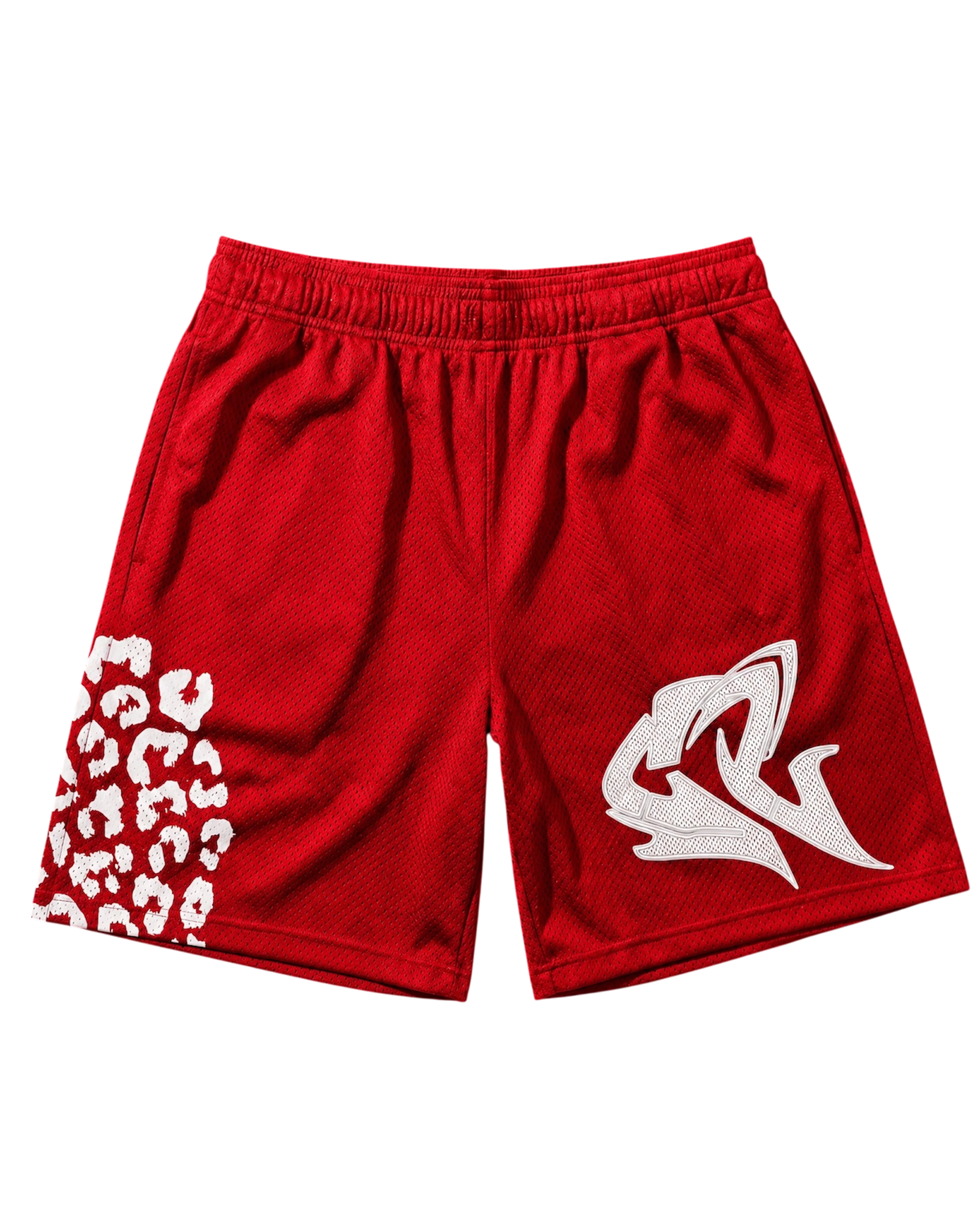 Red Lyfestyle Shorts